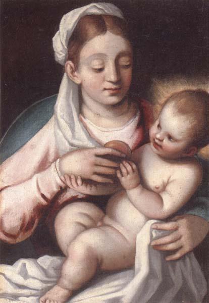  The madonna and child